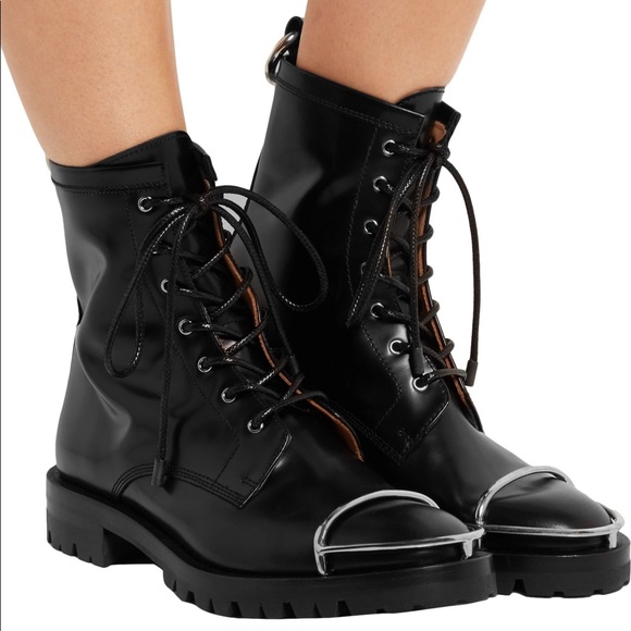 Alexander Wang Lyndon Halo Combat Boots 